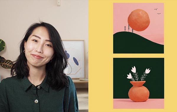 混合媒体动画:混合定格动画和插图-Mixed Media Animation: Blending Stop Motion and Illustration with Kaho Yoshida