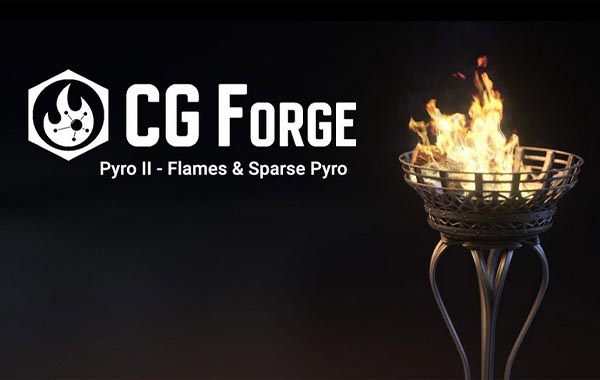 Houdini火焰特效教程-Cgforge Pyro 2 by Tyler Bay