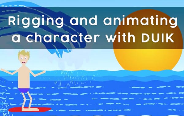 在DUIK中为After Effects装配角色并设置动画效果-Rigging and animating a character in DUIK for After Effects with Jonathon Parker
