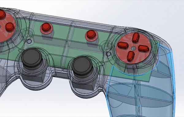 SolidWorks消费级电子产品游戏手柄设计视频教程-SOLIDWORKS: Designing for Consumer Electronics with Johno Ellison