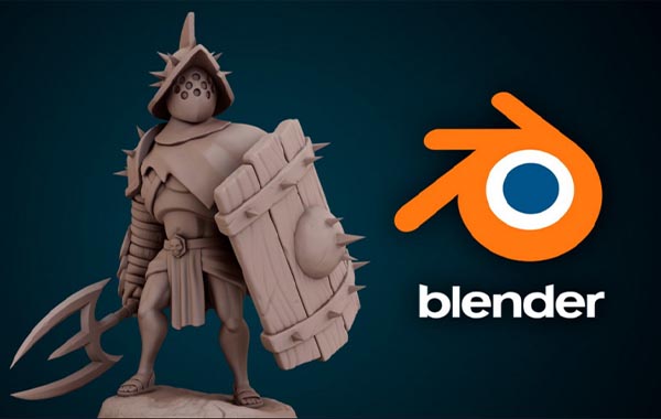 Blender角色雕刻视频教程-Character Sculpting with Blender Tutorials by Jose Moreno