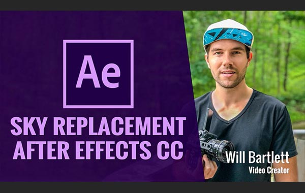 After Effects CC 天空背景替换– Adobe After Effects中初学者的跟踪和合成-After Effects CC Sky Replacement – Tracking and Compositing For Beginners In Adobe After Effects