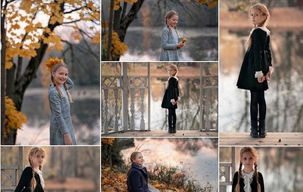 多云天气人像小孩摄影视频教程-Shooting in in Cloudy Weather by Elena Karneeva