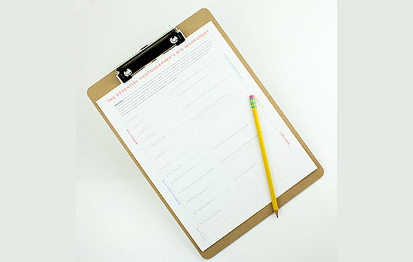 摄影师的个人简介-Photographer’s Bio Worksheet