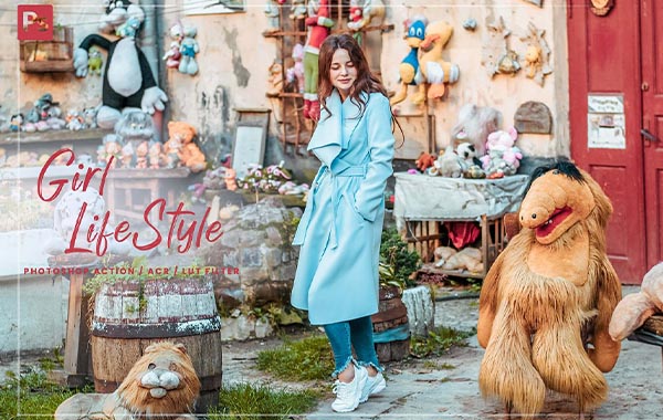 10 Photoshop Action Girl Lifestyle