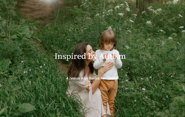 家庭人像摄影-孕妇儿童拍摄及后期处理视频教程–Inspired by Autism with Kerlyn Van Gelder