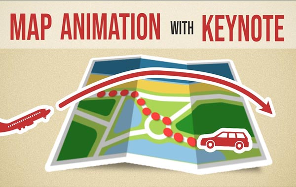 使用Apple Keynote为视频创建地图动画-Create Map Animations for Video with Apple Keynote by Martin Lehmann