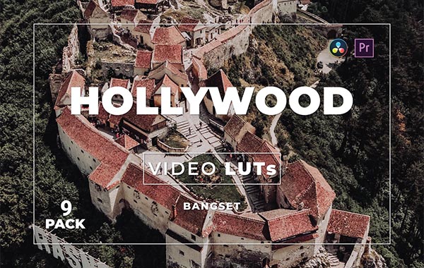 Bangset Hollywood Pack 9 Video LUTs