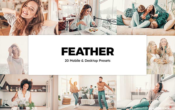 20 Feather Lightroom Presets & LUTs