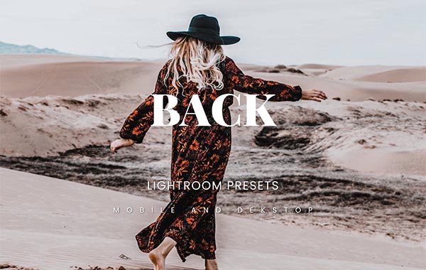 Back Lightroom Presets Dekstop and Mobile