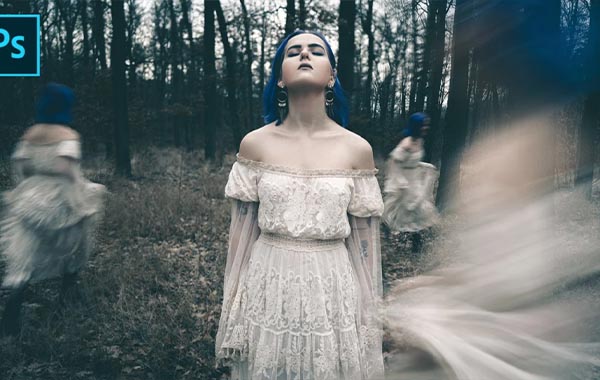 摄影操作–迷失在树林里-创意照片后期PS合成视频教程-Photo Manipulation – Lost in the Woods with Martyna Nysk