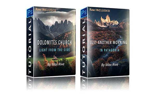 风景景色后期处理修饰视频教程-EXTRA Dolomites and Patagonia Processing Tutorials by Max Rive