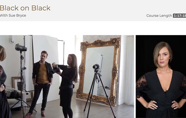 Black on Black with Sue Bryce