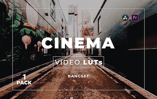 Bangset Kino Pack 1 Video LUTs