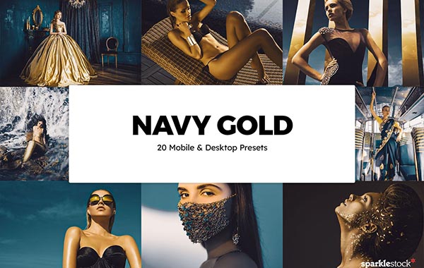 20 Marineblaue Lightroom Presets und LUTs