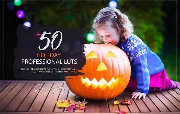 50 Holiday LUTs Pack
