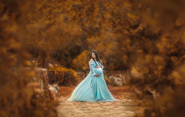 Fall Maternity Tutorial by Alex Bitton