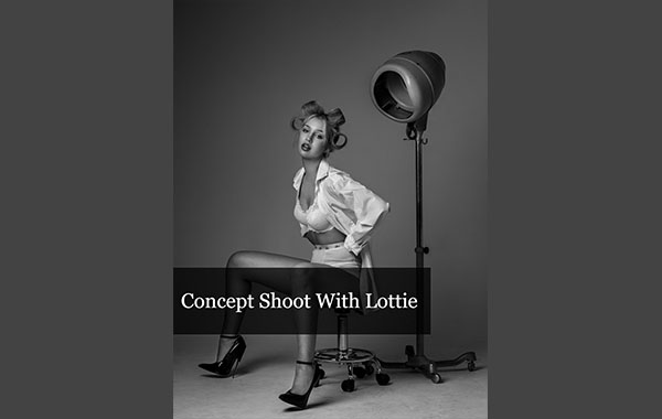 Conceptual Shoot with Lottie by Peter Coulson