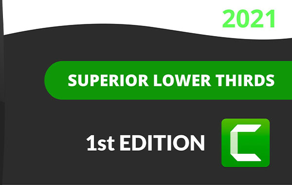 Camtasia 2021 Superior Lower Thirds For Corporate Video Editing with Allen Smith