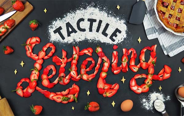 Tactile Lettering: How to Make Art with Food and Objects with Olga Muzician