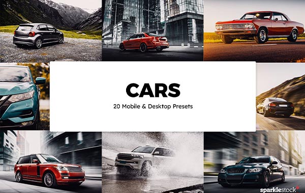 20 Cars Lightroom Presets & LUTs