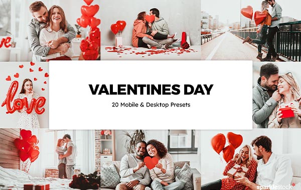 20 Valentines Day Lightroom Presets