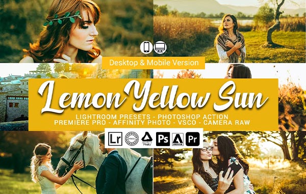 Lemon Yellow Sun Lightroom Presets