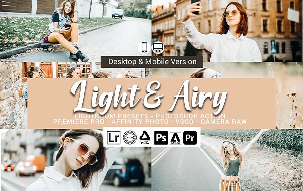 Light and Airy Lightroom Presets