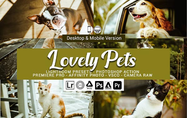 Lovely Pets Lightroom Presets
