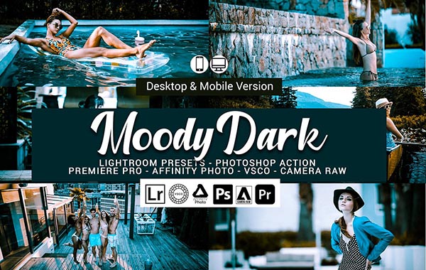 Moody Dark Lightroom Presets