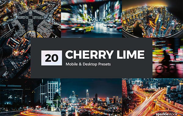 20 Cherry Lime Lightroom Presets & LUTs