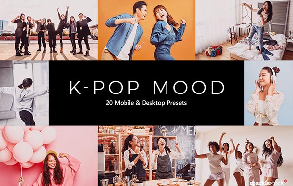 20 K-Pop Mood Lightroom Presets & LUTs