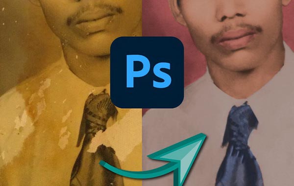 Learn Old Photo Restoration with Adobe Photoshop Tutorial by Harshit Srivastava