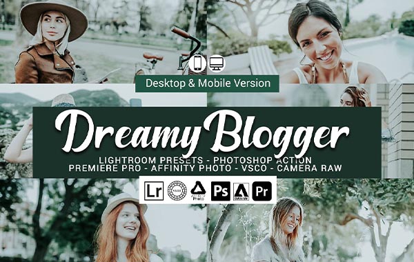 Dreamy Blogger Lightroom Presets