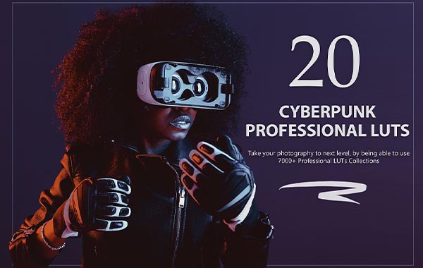 20 Cyberpunk LUTs Pack