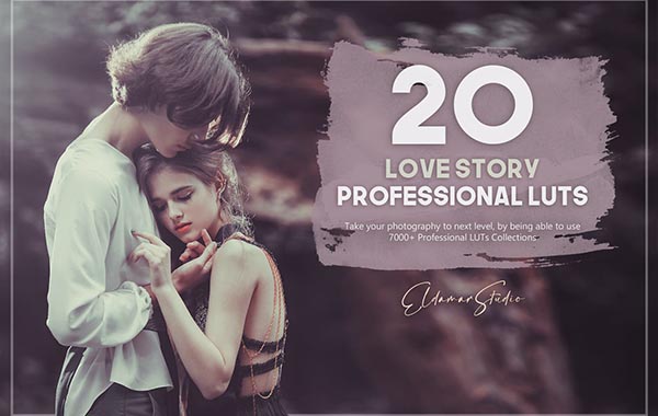 20 Love Story LUTs-Paket