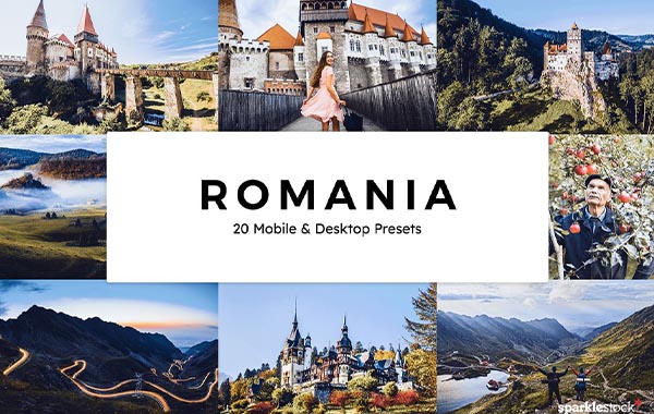 20 Romania Lightroom Presets  LUTs