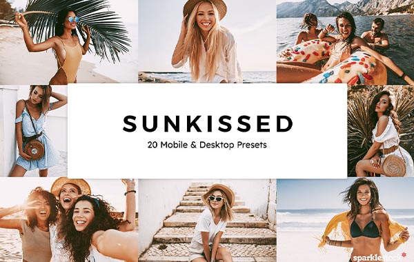 20 Sunkissed Lightroom Presets  LUT