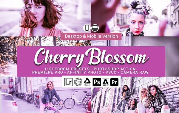 Cherry Blossom Lightroom Presets