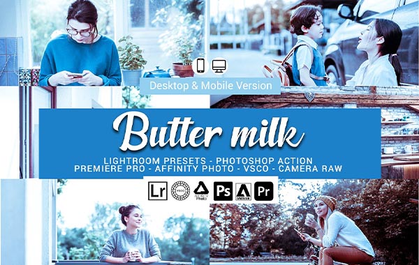 Butter milk Lightroom Presets