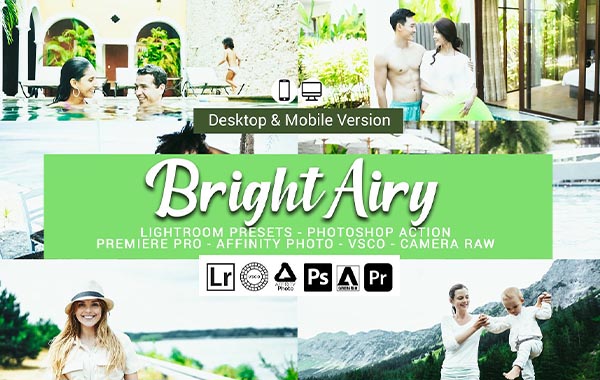 Bright Airy Lightroom Presets