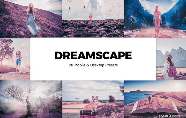 20 Dreamscape Lightroom Presets LUTs