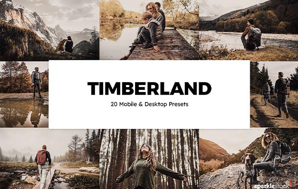 20 Timberland Lightroom Presets LUTs