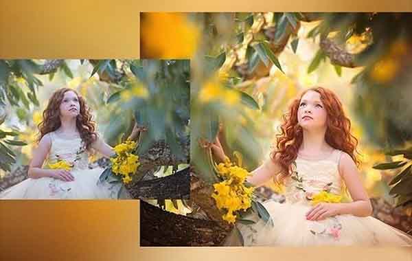The Art of Editing – Girl in the Garden by Sandra Bianco
