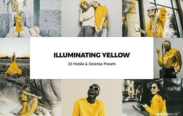 20 Illuminating Yellow LR Presets