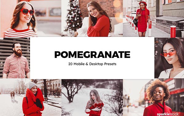 20 Pomegranate Lightroom Presets