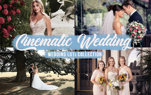 Cinematic Wedding LUTs Bundle