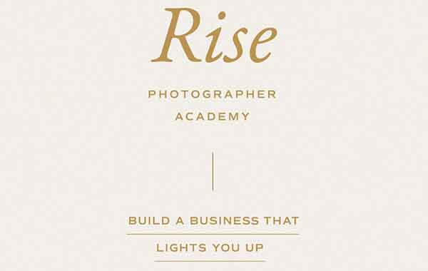 Rise Photo Academy with Dawn Charles
