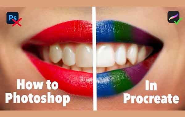 How to Photoshop in Procreate with Jeroen Van Wel