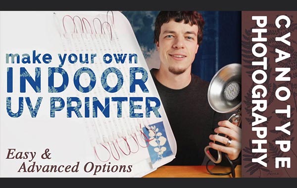 Make a Cyanotype Photograph with Cheap Artificial Lighting with Ben Panter